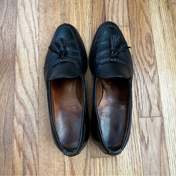 Allen Edmonds Pembrooke Black Leather Penny Loafers Men’s Size 9D - Picture 14 of 14